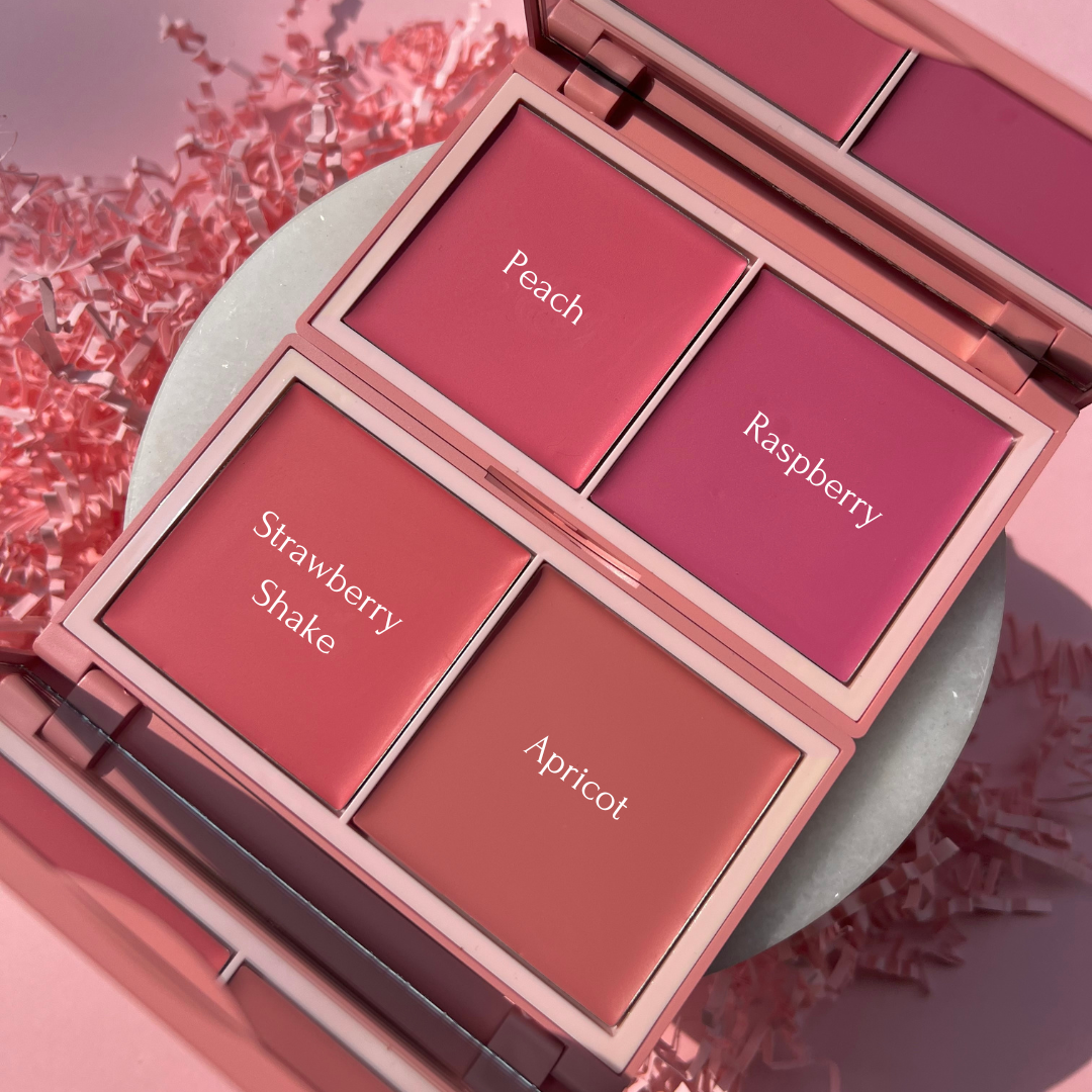 Cream Blush Set 02 – APRICOT / STRAWBERRY SHAKE