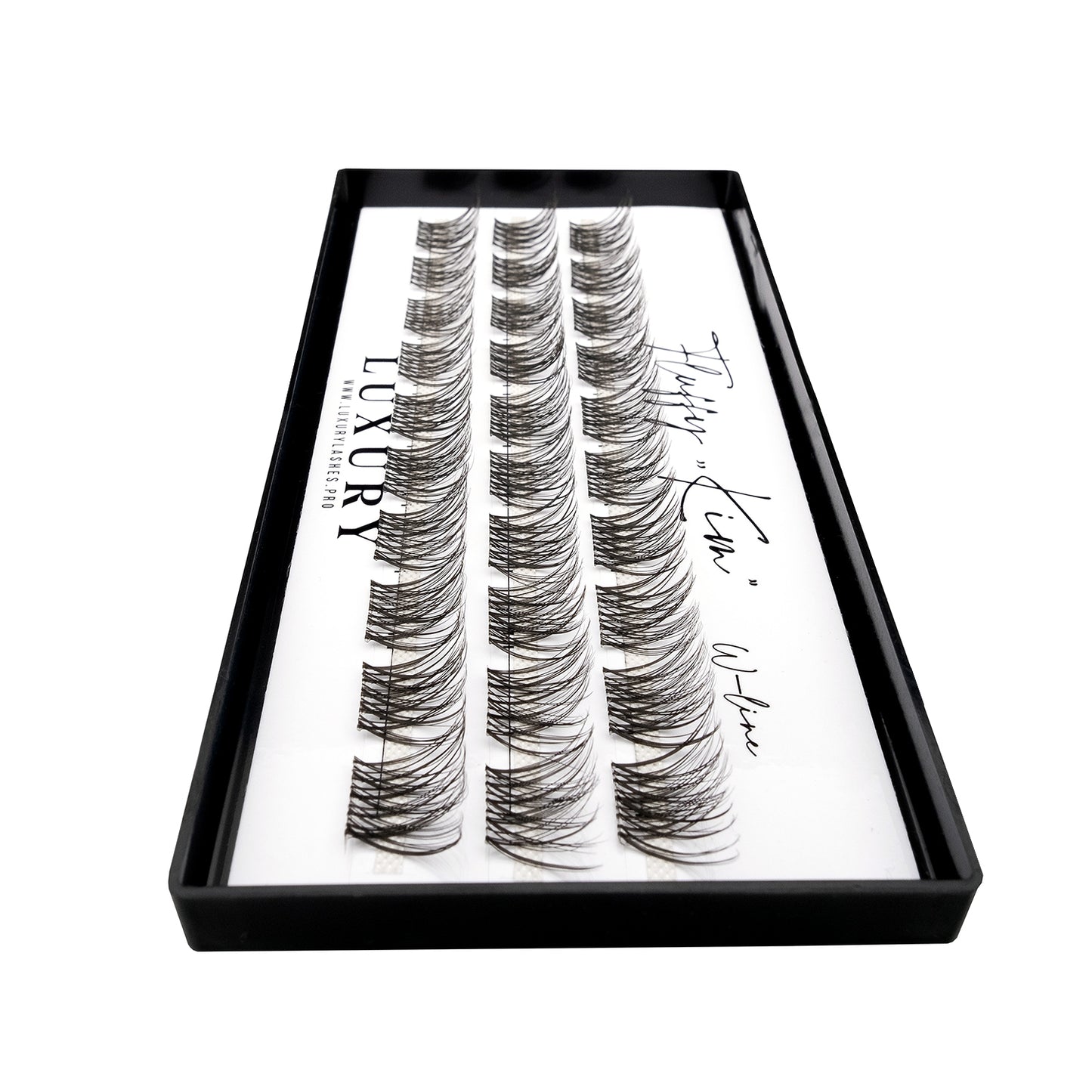 W Line Cluster Lashes - Luxury Fluffy "Kim" 8 mm